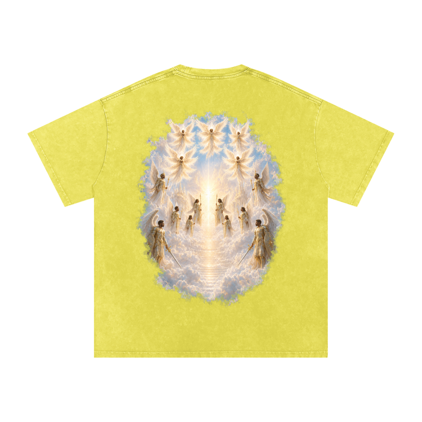 Jubilore Snow Washed Oversized Cotton T-Shirt