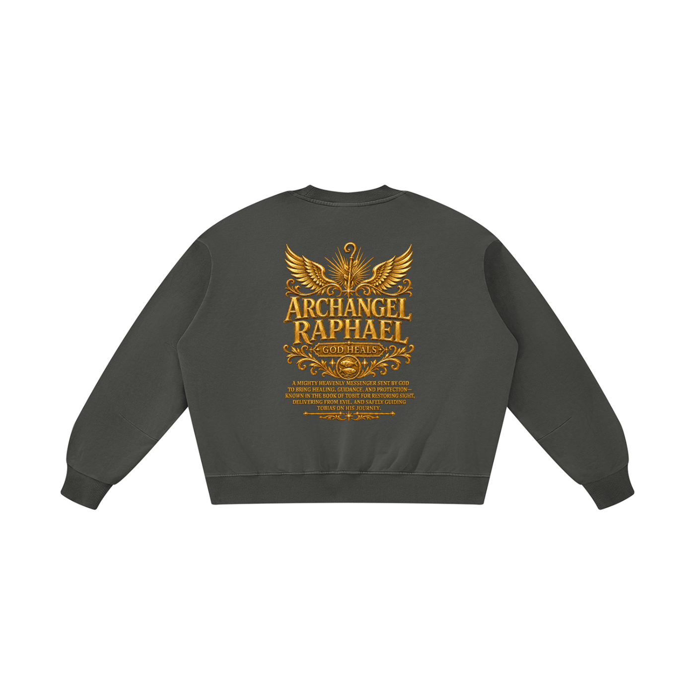 Jubilore "Raphael" Unisex Boxy Vintage Washed Sweatshirt