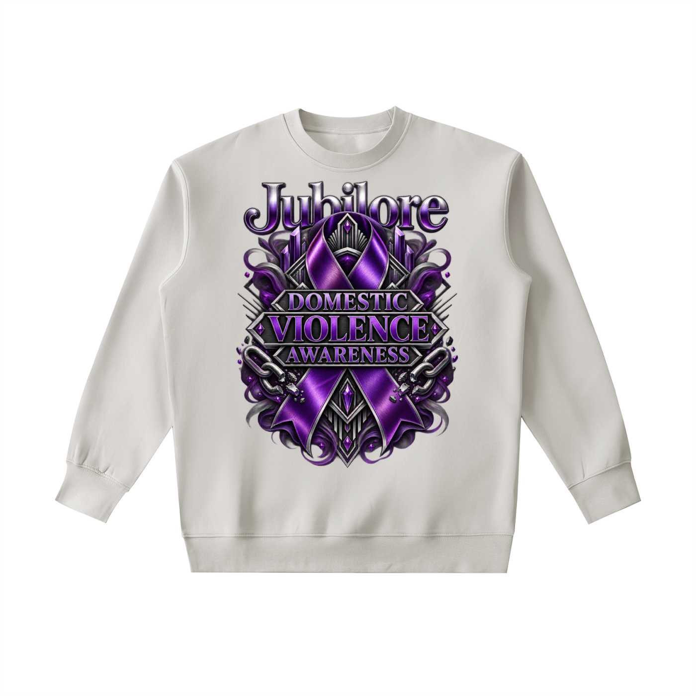Jubilore "DVA" Essential Heavyweight Crewneck Sweatshirt