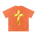 Jubilore "Shroud of Turin" Snow Washed Oversized Cotton T-Shirt