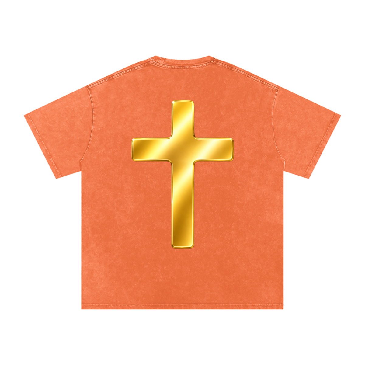 Jubilore "Shroud of Turin" Snow Washed Oversized Cotton T-Shirt
