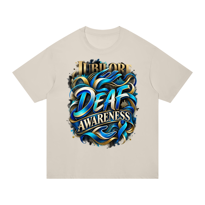 Jubilore "DA" Unisex Regular Fit Cotton T-Shirt