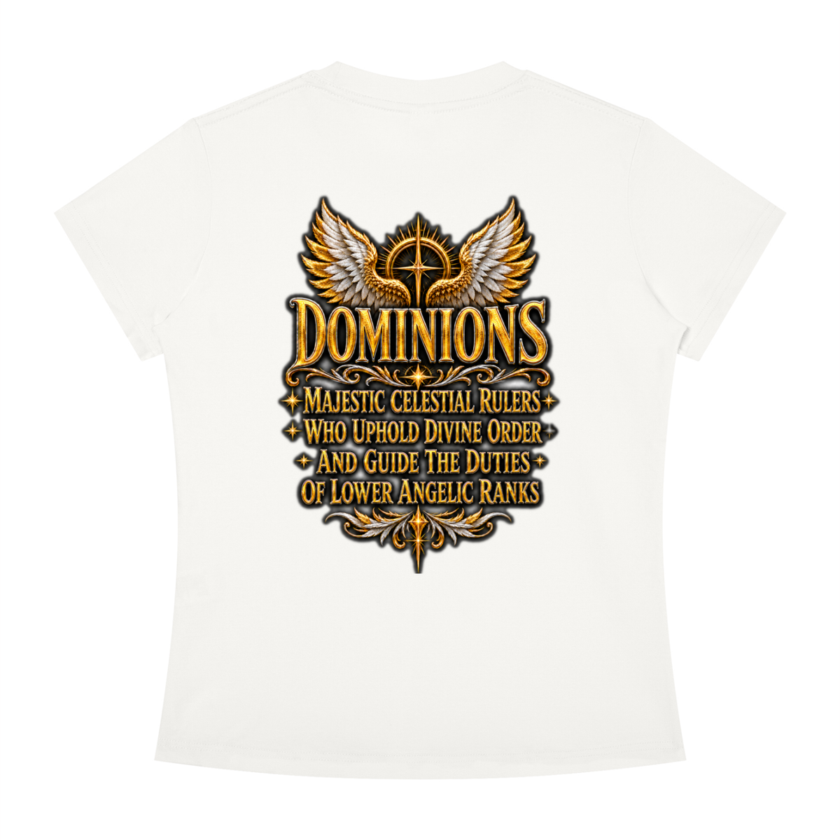 Jubiloré "Dominions" Women's Slim Fit Crewneck T-Shirt