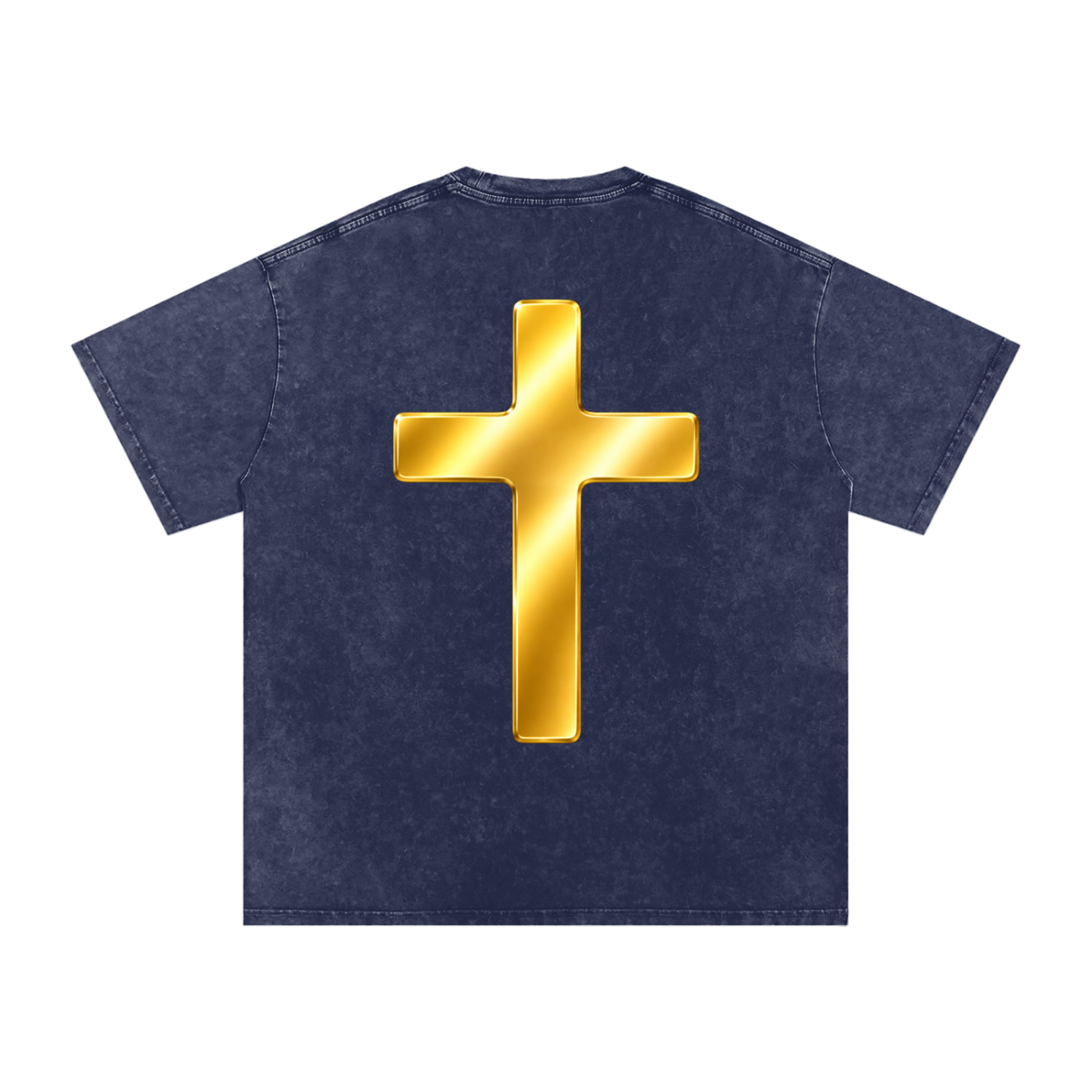 Jubilore "Shroud of Turin" Snow Washed Oversized Cotton T-Shirt