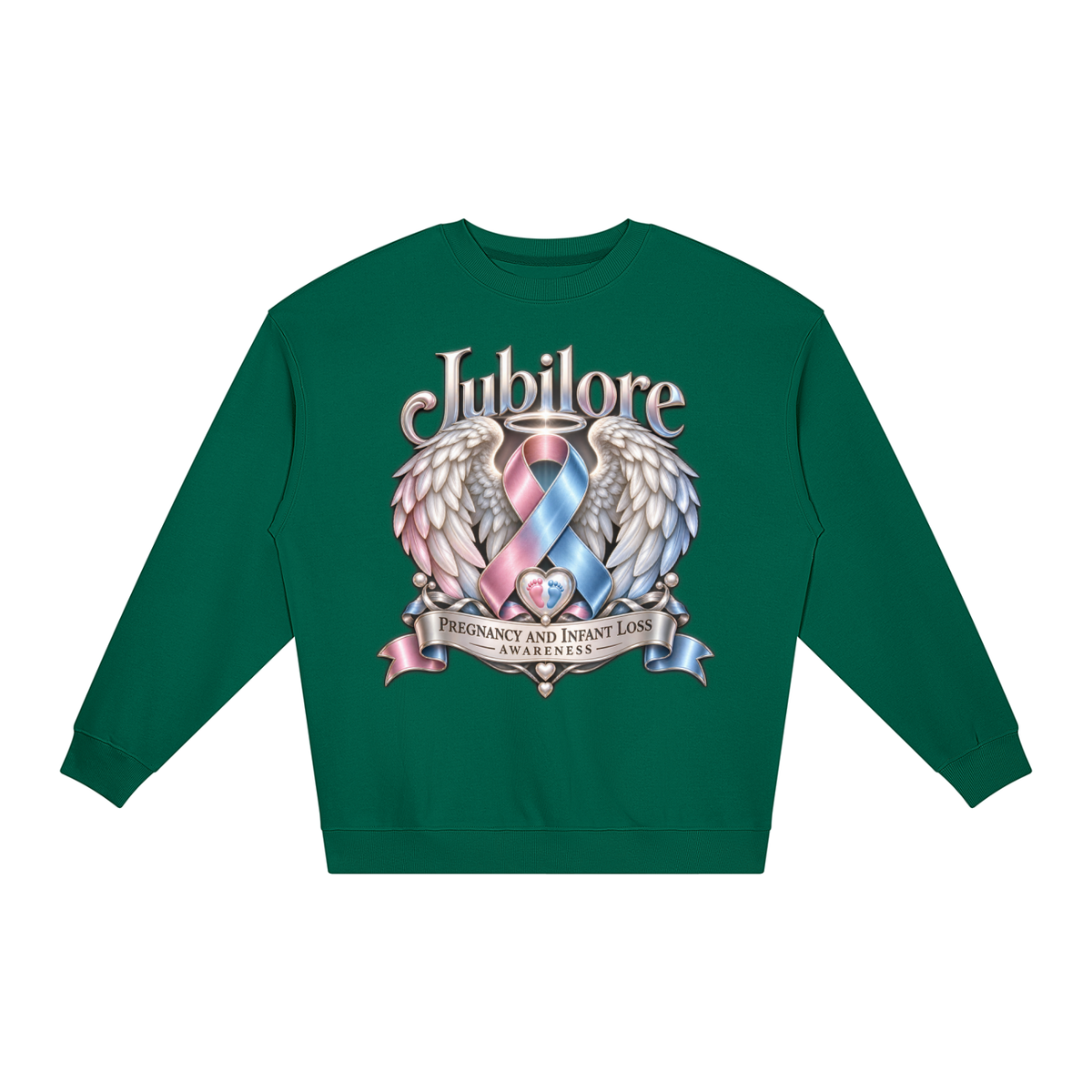 Jubilore "PILA" Unisex Loose Crewneck Sweatshirt