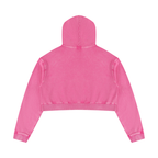 Jubiloré "JIK" Women’s Mineral Washed Crop Hoodie