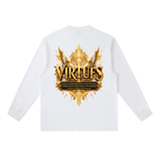 Jubilore "Virtues" Essential Crewneck Long-Sleeve T-Shirt