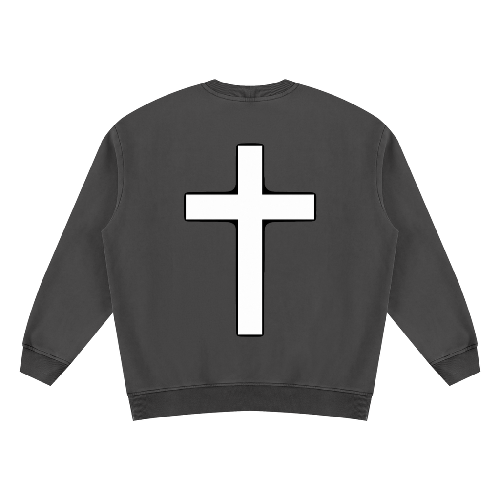 Jubilore Unisex Vintage Wash Fleece Sweatshirt
