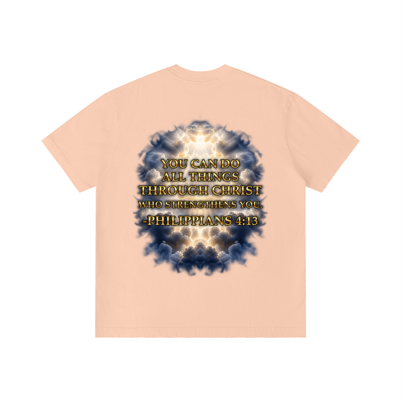 Jubilore "Christ Saves" Unisex Vintage Wash Distressed T-Shirt