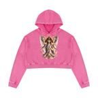 Jubiloré "Principalities" Women’s Mineral Washed Crop Hoodie