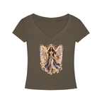Jubiloré "Dominions" Tencel Slim Fit V-Neck T-Shirt