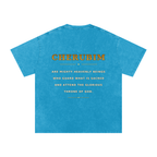 Jubilore Cherubim Snow Washed Oversized Cotton T-Shirt