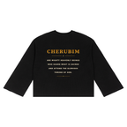 Jubilore Cherubim Unisex Waffle Raw Edge T-Shirt