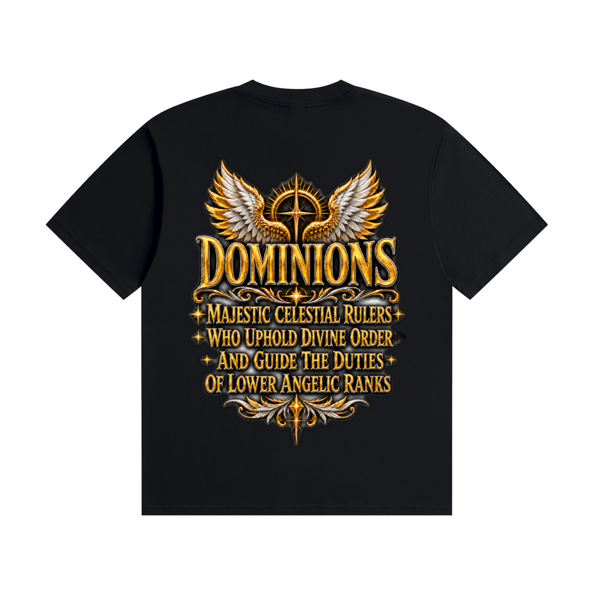 Jubilore "Dominions" Unisex Seamless Cotton T-Shirt