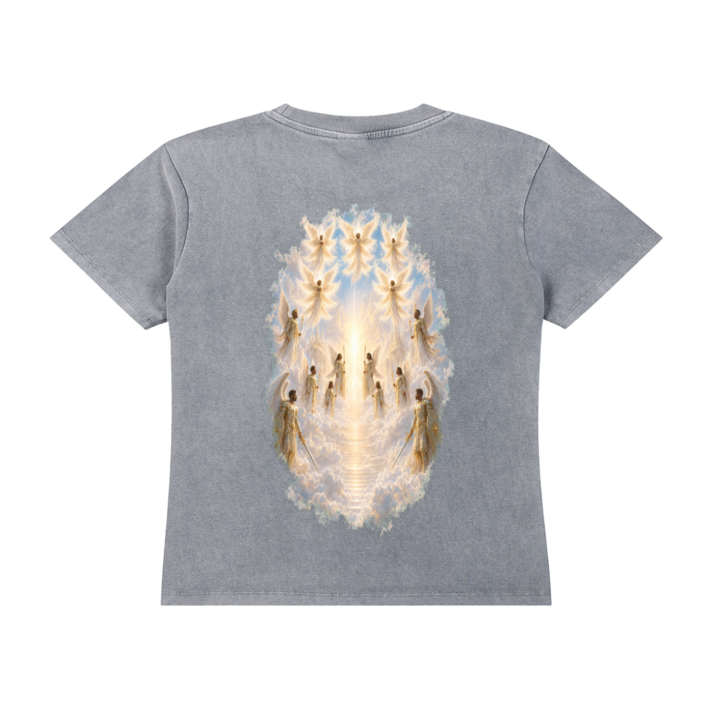 Jubiloré Angel Vintage Wash Drop Shoulder T-shirt