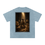 Jubilore "Daniel" Snow Washed Oversized Cotton T-Shirt