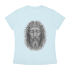 Jubiloré "Shroud of Turin" Women's Slim Fit Crewneck T-Shirt