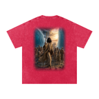 Jubilore “Moses” Snow Washed Oversized Cotton T-Shirt