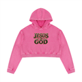 Jubiloré "JIG" Women’s Mineral Washed Crop Hoodie