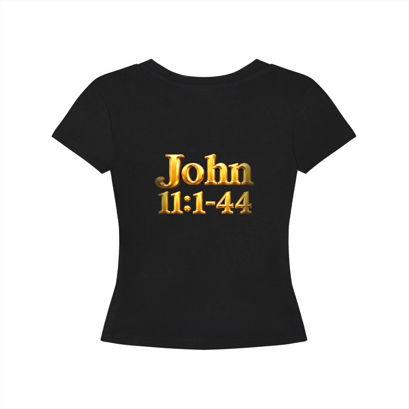 Jubiloré “Jesus Resurrects Lazarus” Women's Longline Slim-Fit T-Shirt