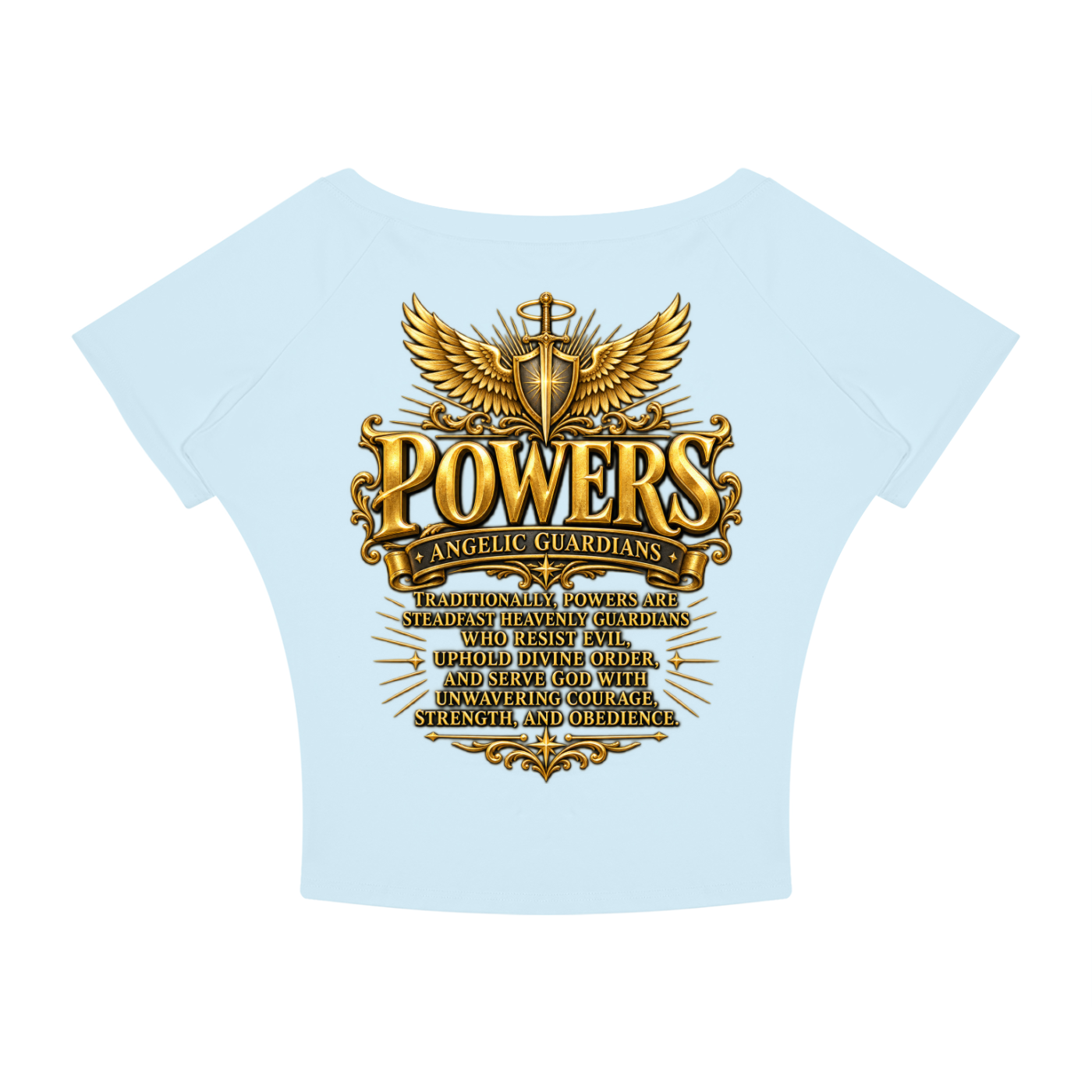 Jubiloré "Powers" Women’s Boatneck Raglan T-Shirt