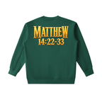 Jubilore "Jesus Walks On Water" Essential Heavyweight Crewneck Sweatshirt