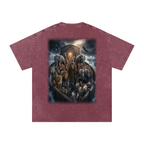 Jubilore "Noah" Snow Washed Oversized Cotton T-Shirt