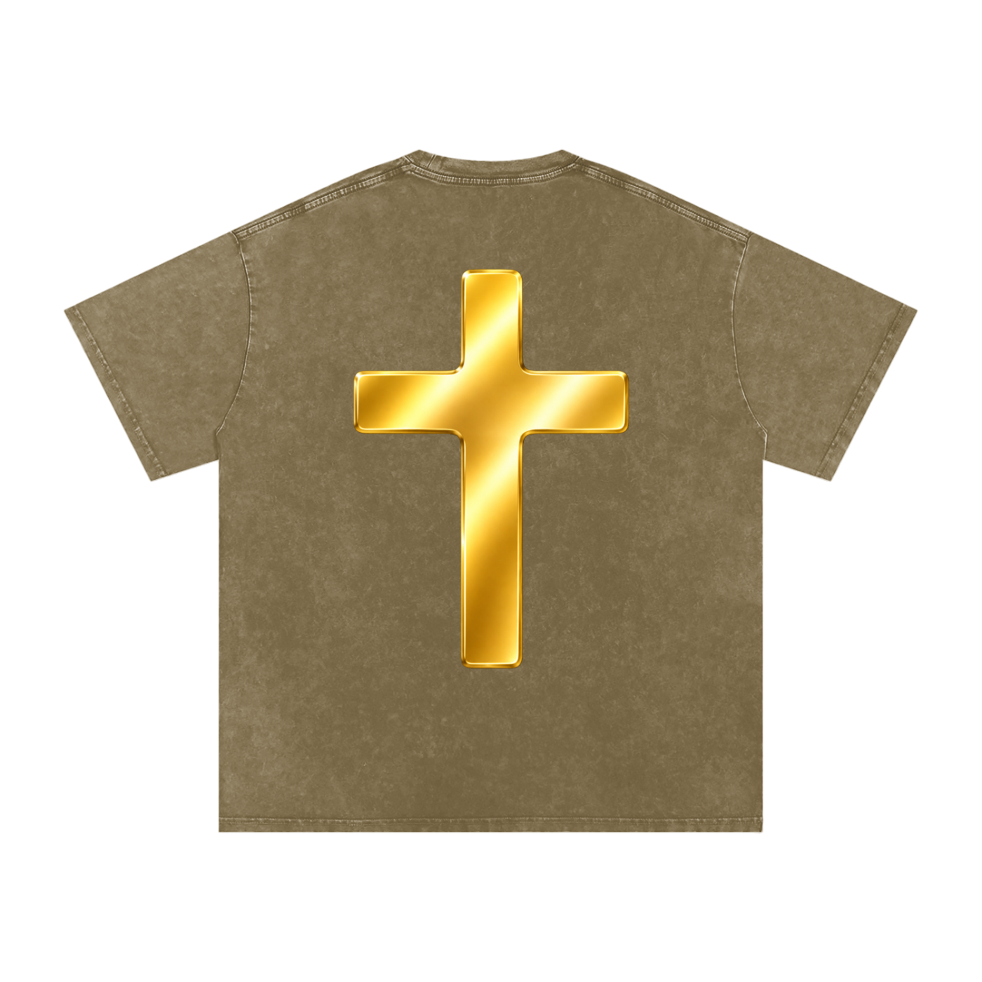 Jubilore "Shroud of Turin" Snow Washed Oversized Cotton T-Shirt