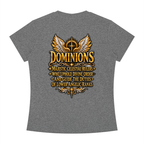 Jubiloré "Dominions" Women's Slim Fit Crewneck T-Shirt