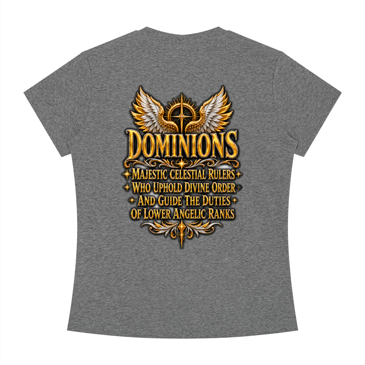 Jubiloré "Dominions" Women's Slim Fit Crewneck T-Shirt