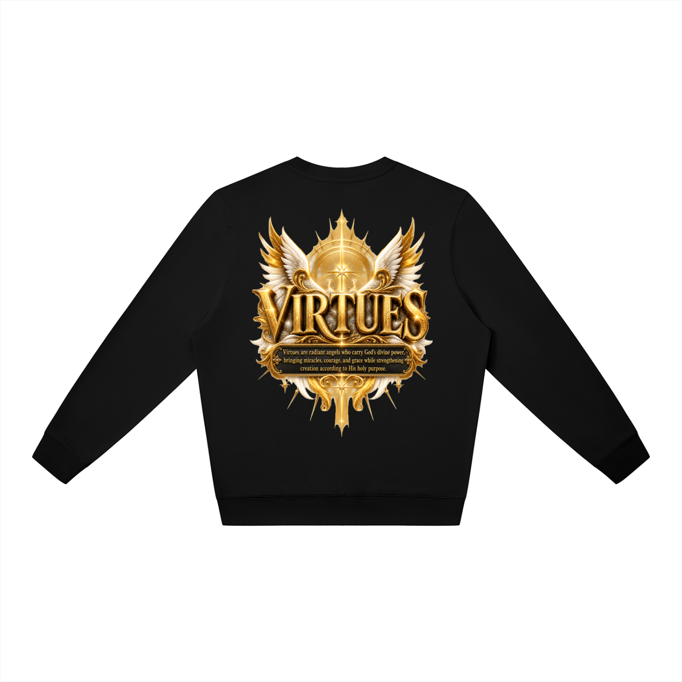 Jubilore "Virtues" Unisex Oversized Crewneck Sweatshirt