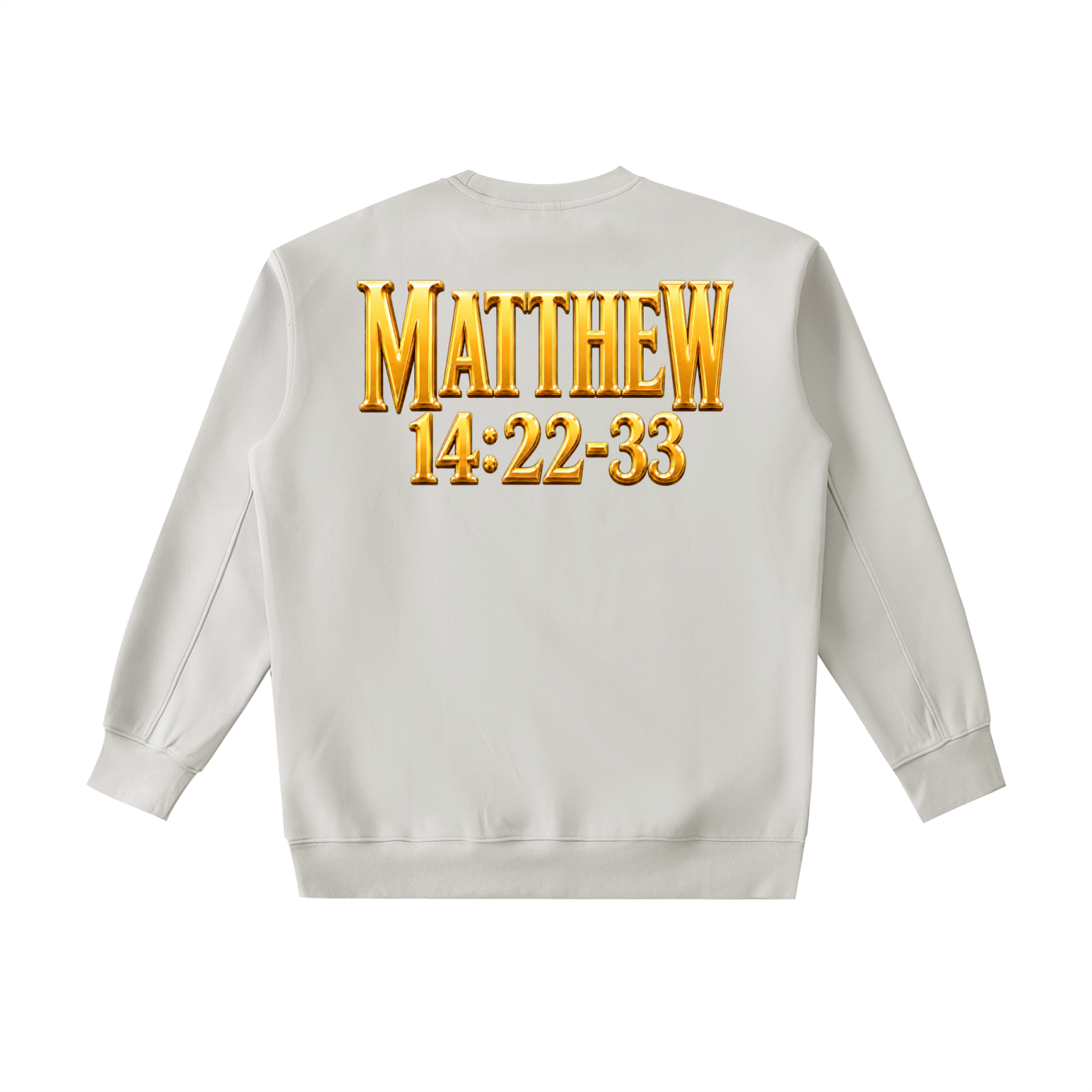 Jubilore "Jesus Walks On Water" Essential Heavyweight Crewneck Sweatshirt