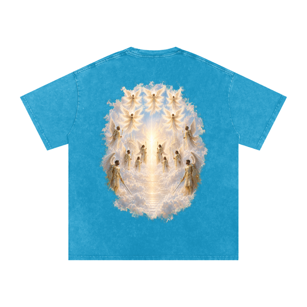 Jubilore Snow Washed Oversized Cotton T-Shirt