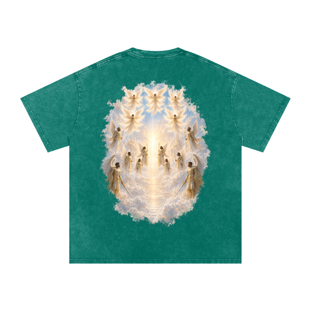 Jubiloré Snow Washed Oversized Cotton T-Shirt