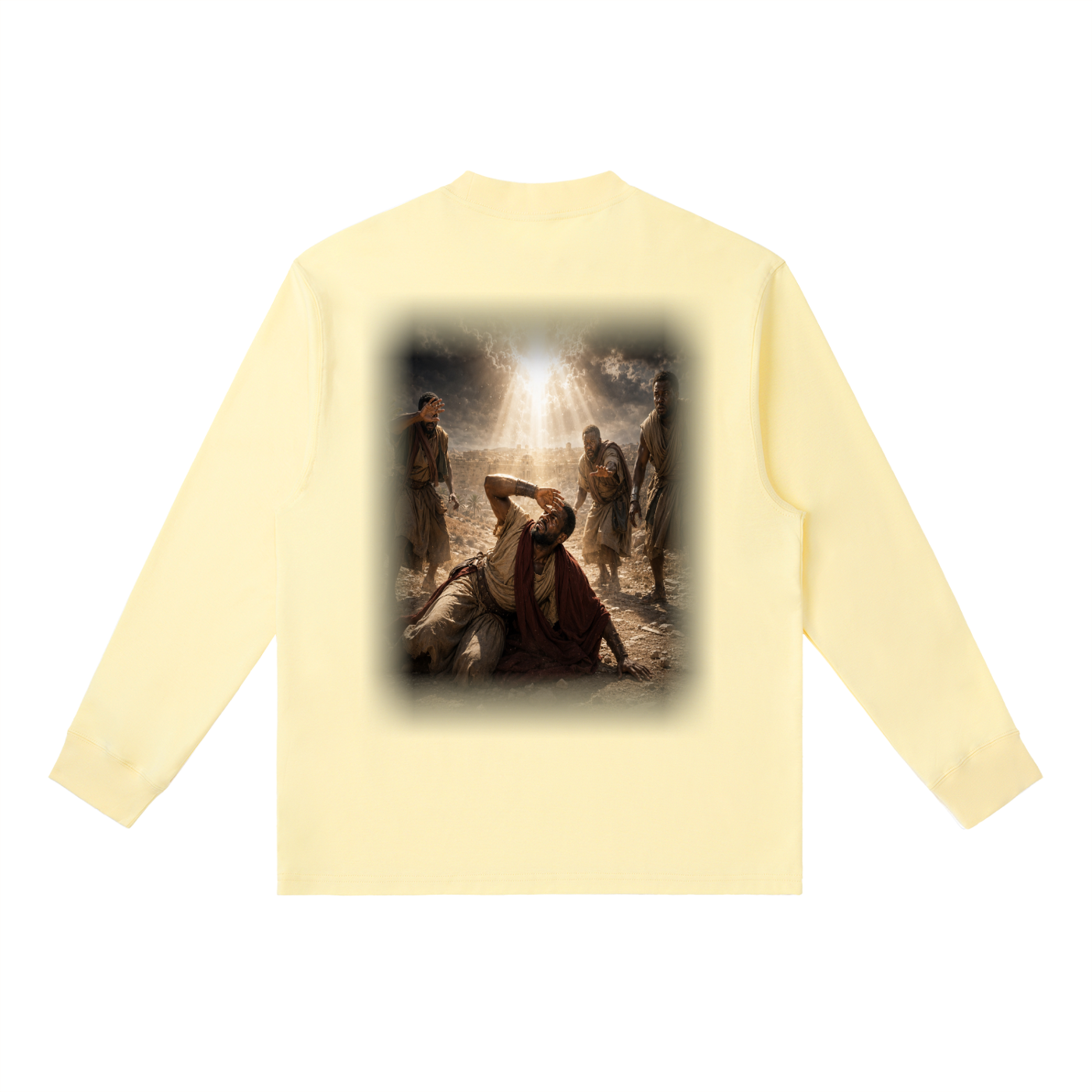 Jubilore "Paul" Essential Crewneck Long-Sleeve T-Shirt