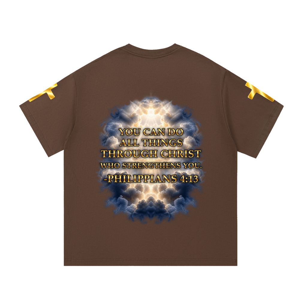 Jubilore "Christ Saves" Essential Cotton T-Shirt