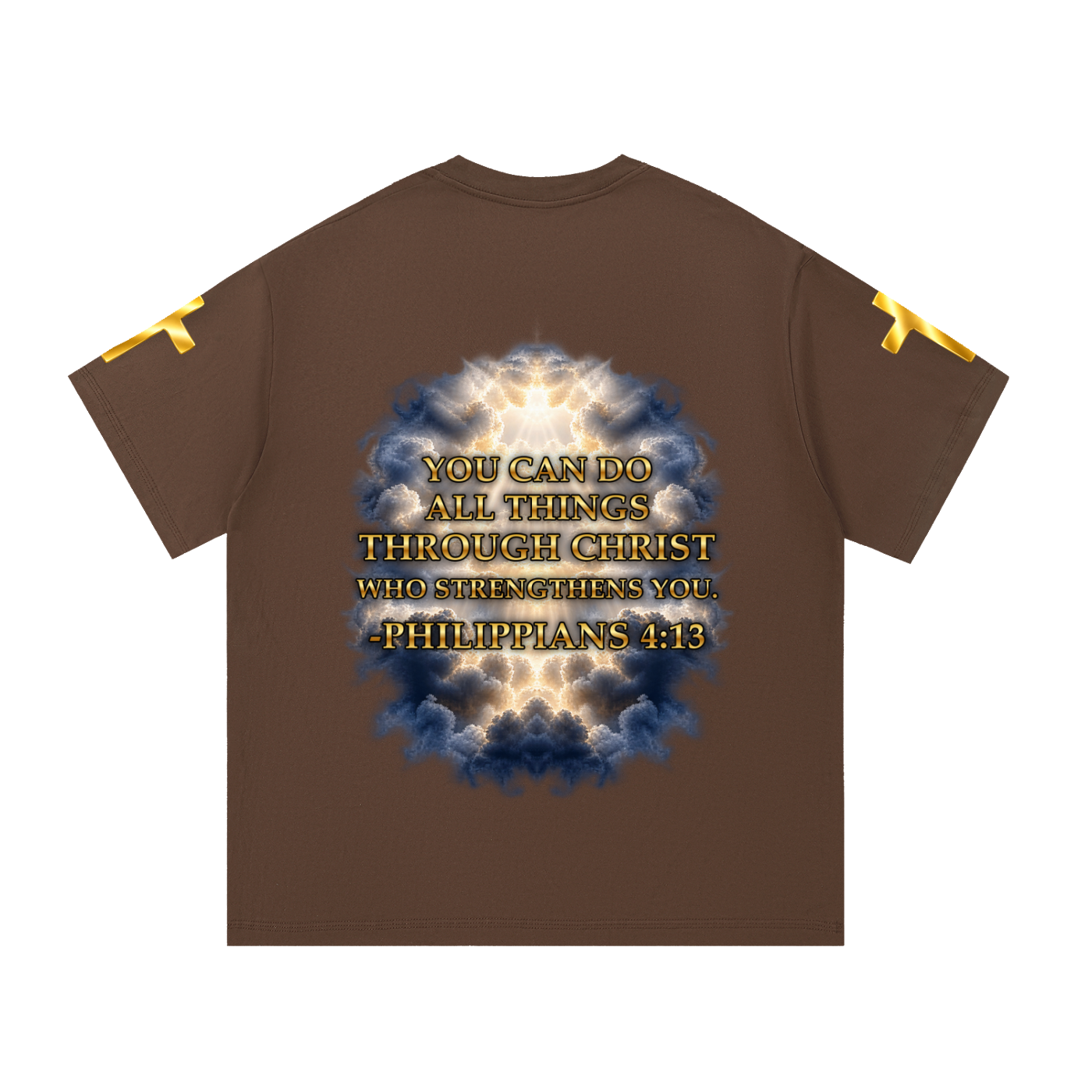 Jubilore "Christ Saves" Essential Cotton T-Shirt