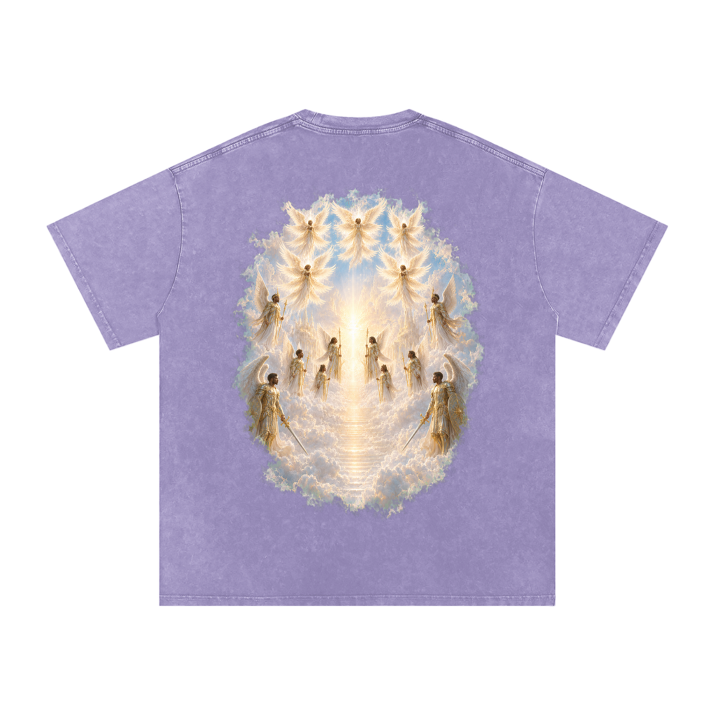 Jubilore Snow Washed Oversized Cotton T-Shirt