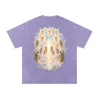 Jubilore Snow Washed Oversized Cotton T-Shirt