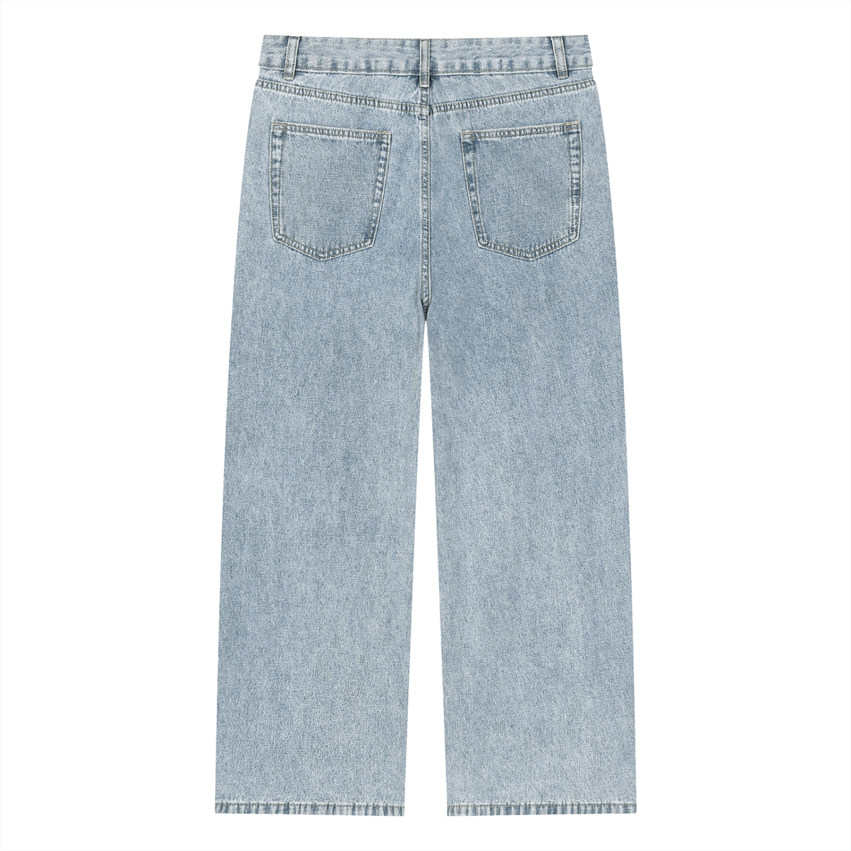 Jubilore Unisex Vintage Wash Straight Leg Jeans