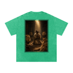 Jubilore "Daniel" Snow Washed Oversized Cotton T-Shirt