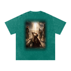 Jubilore “Paul” Snow Washed Oversized Cotton T-Shirt