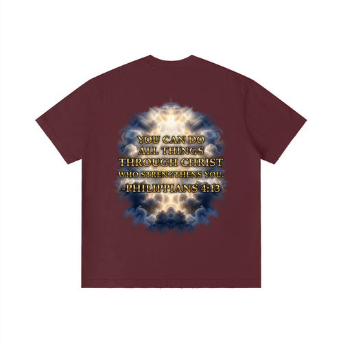 Jubilore "Christ Saves" Unisex Vintage Wash Distressed T-Shirt