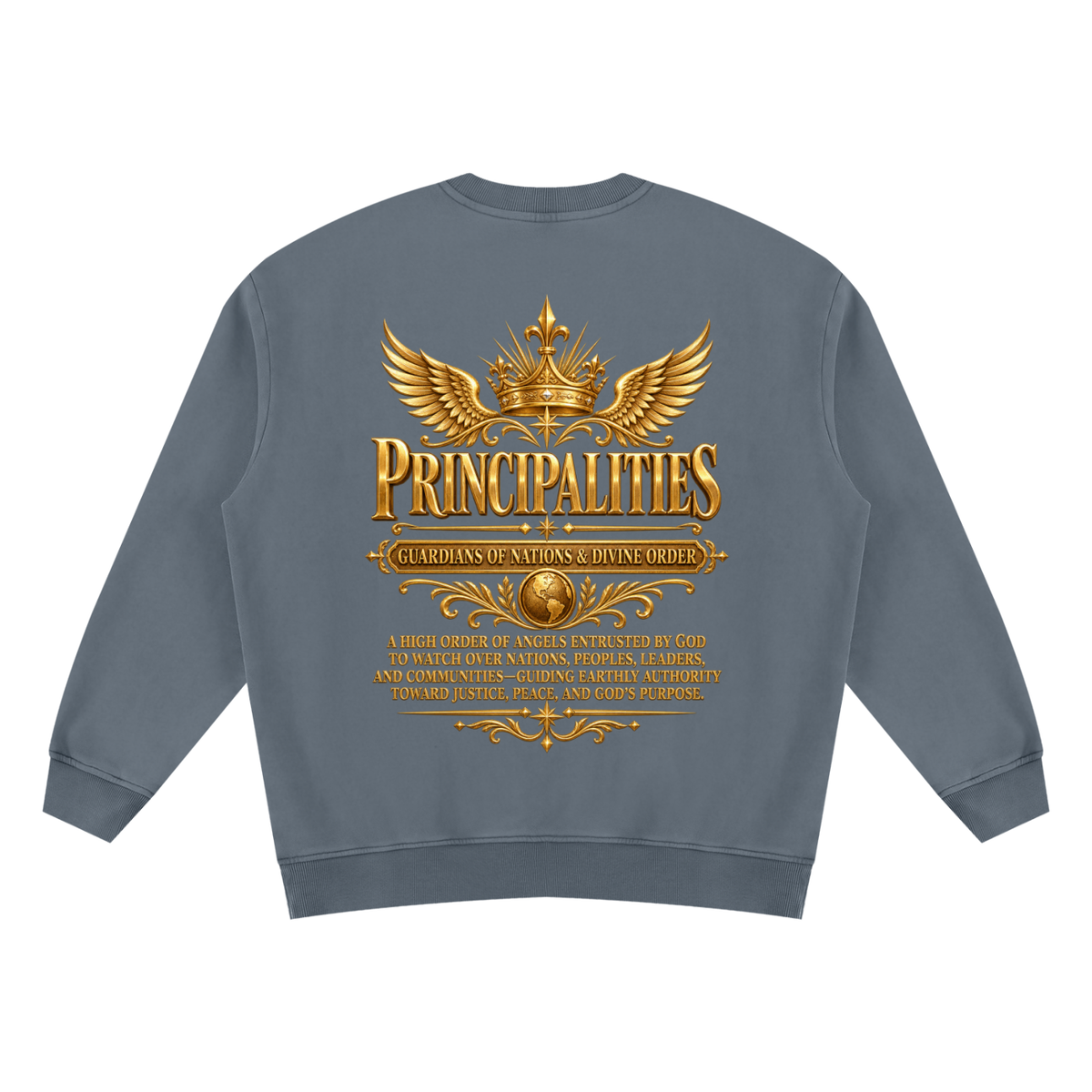 Jubilore "Principalities" Unisex Vintage Wash Fleece Sweatshirt