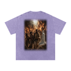 Jubilore "Sodom & Gomorrah" Snow Washed Oversized Cotton T-Shirt