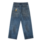 Jubilore Vintage Wash Baggy Denim Jeans