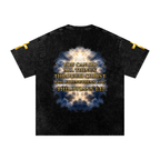 Jubilore "Christ Saves" Snow Washed Oversized Cotton T-Shirt