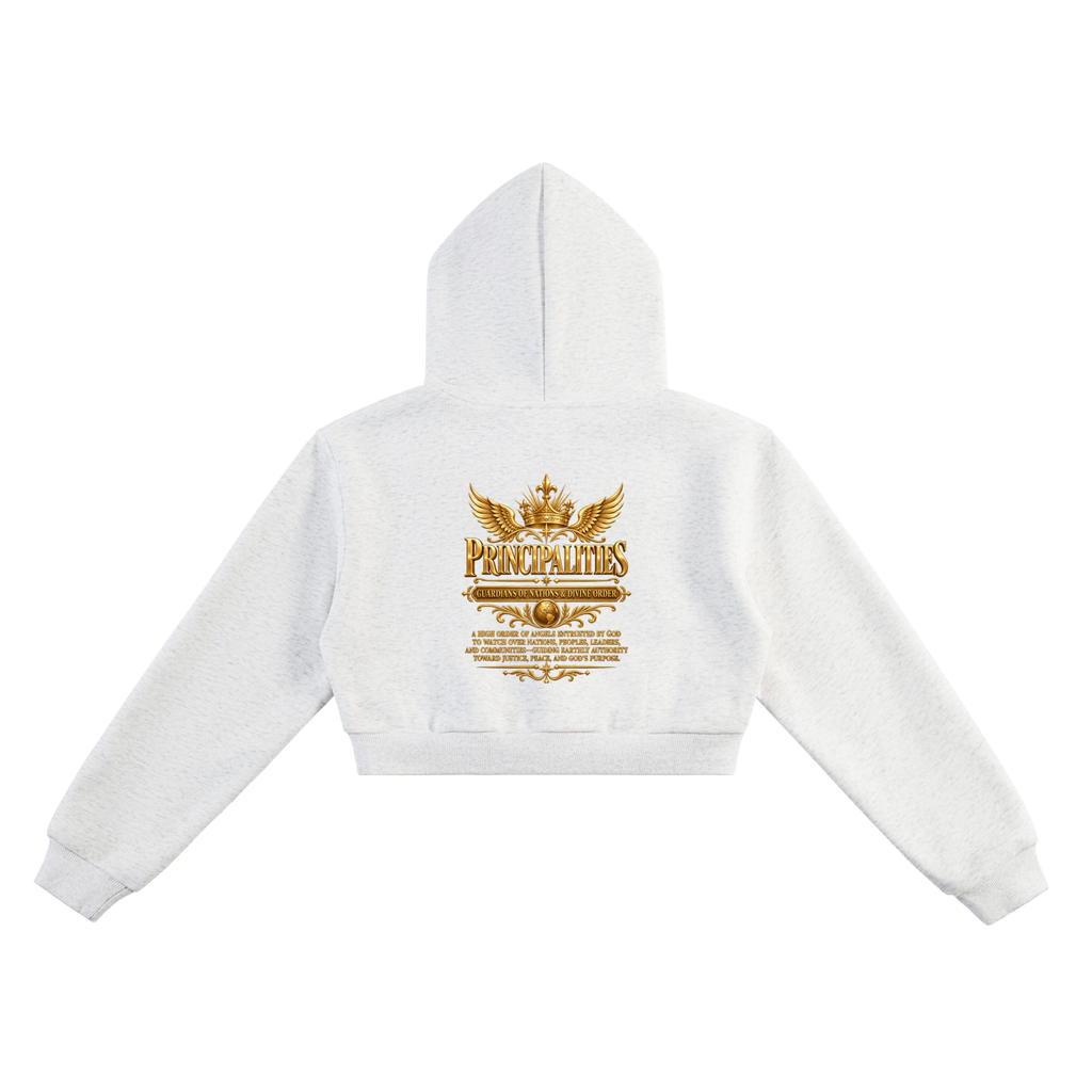 Jubiloré "Principalities" Essential Cropped Hoodie
