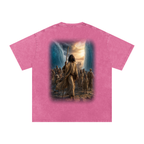 Jubilore “Moses” Snow Washed Oversized Cotton T-Shirt