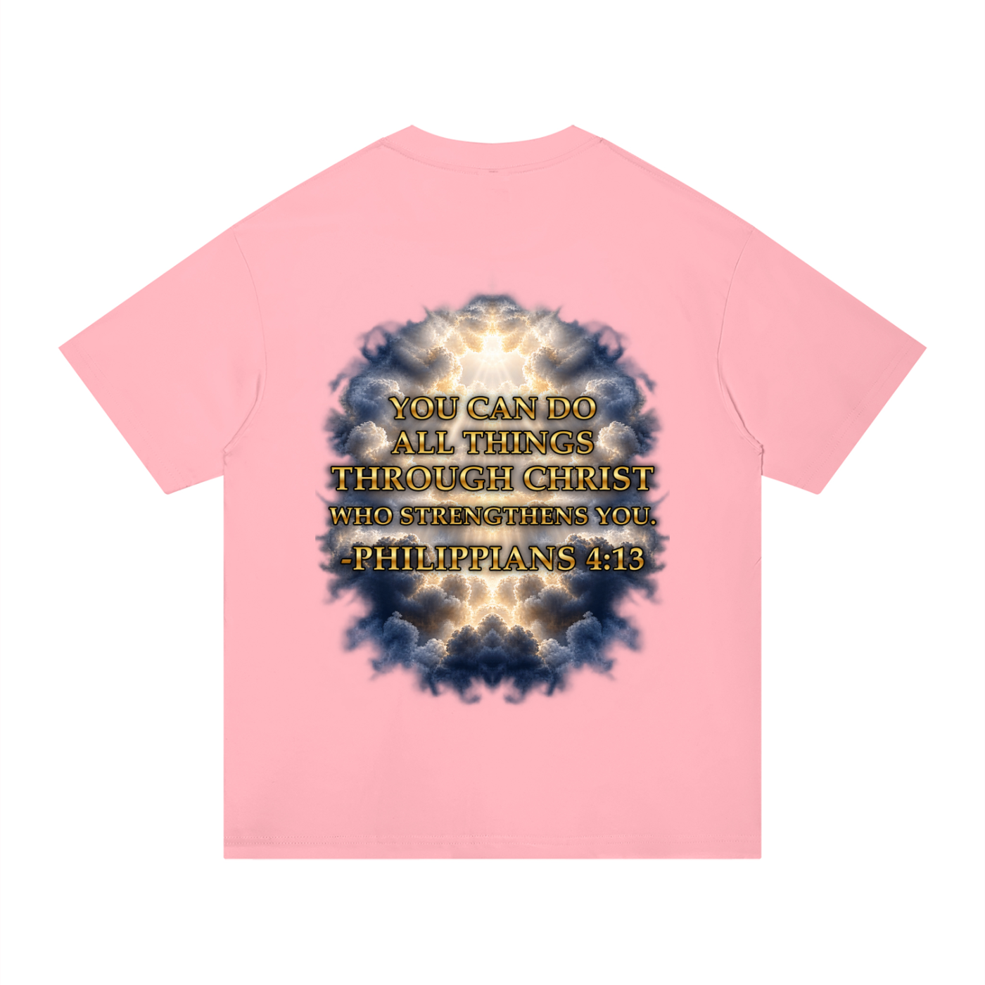 Jubilore "Christ Saves" Unisex Regular Fit Cotton T-Shirt